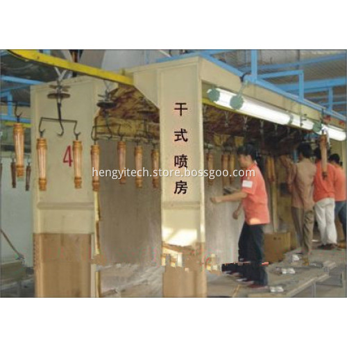 woodware surface spray painting system